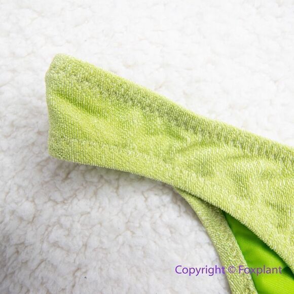 NEW Free People x Bec & Bridge‎ appletini lime green bikini bottom, USA size 4 - Picture 6 of 9